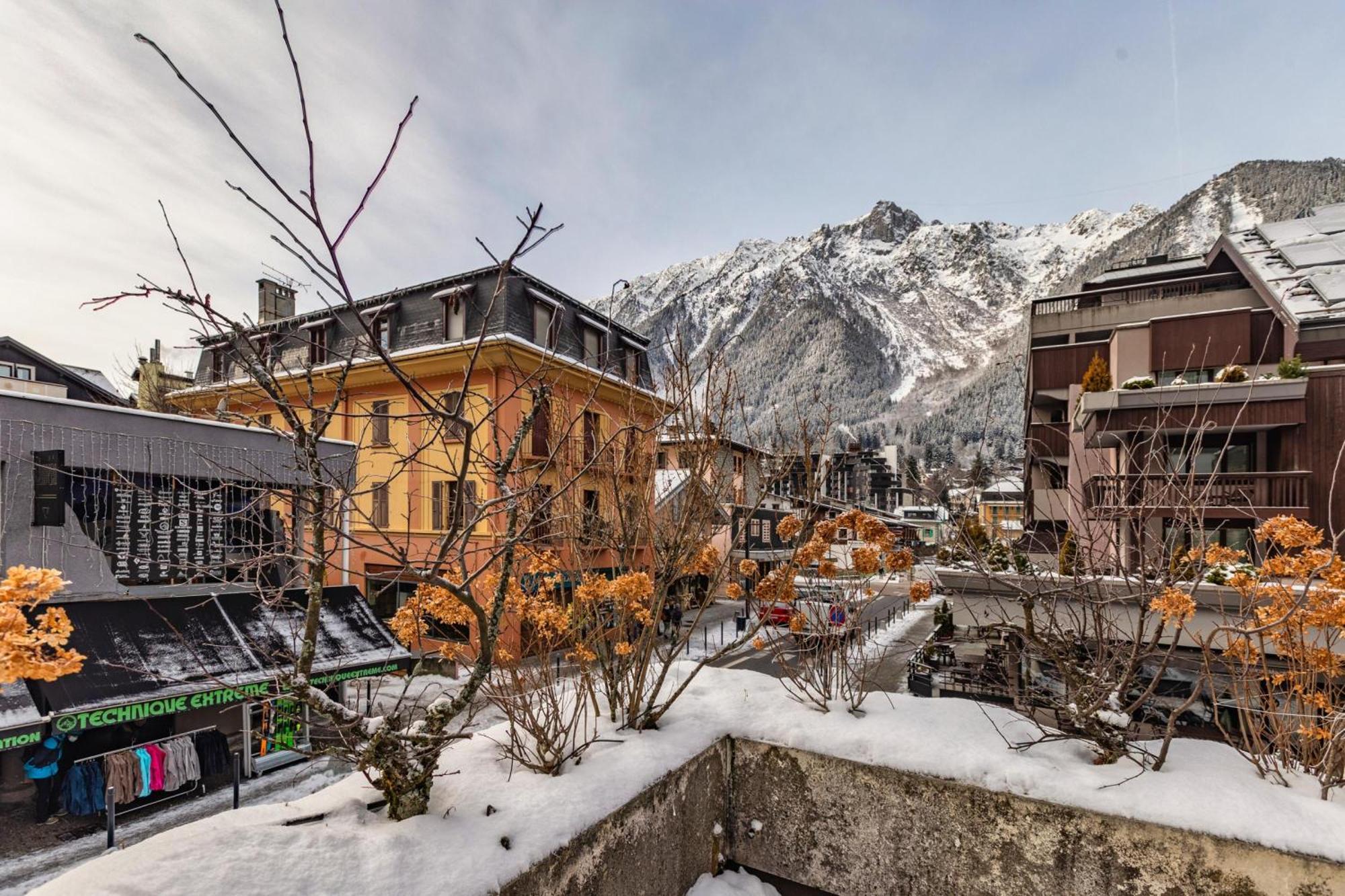 Duplex Aiguille Du Midi Large Terrasse - Happy Rentals Chamonix ภายนอก รูปภาพ