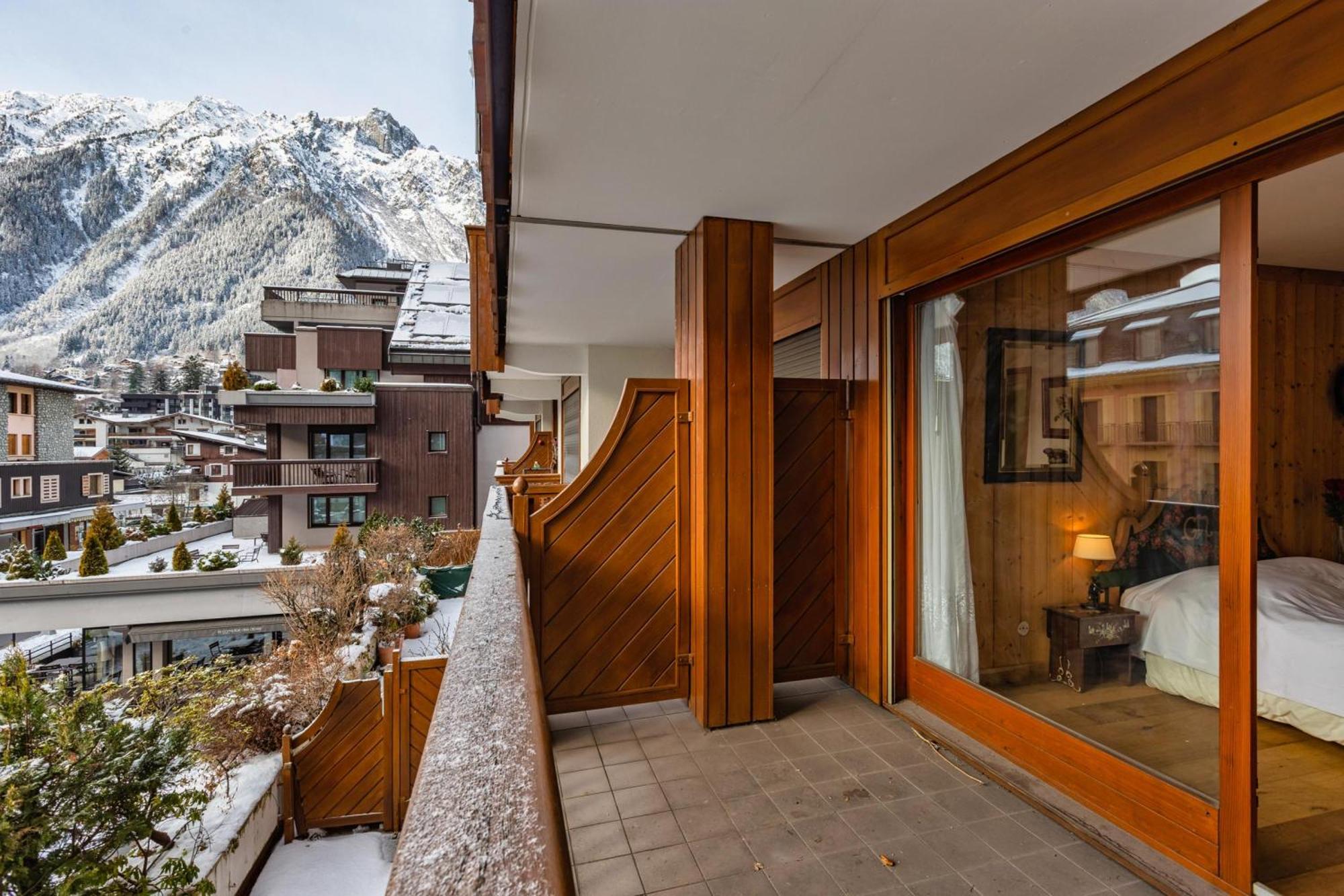 Duplex Aiguille Du Midi Large Terrasse - Happy Rentals Chamonix ภายนอก รูปภาพ