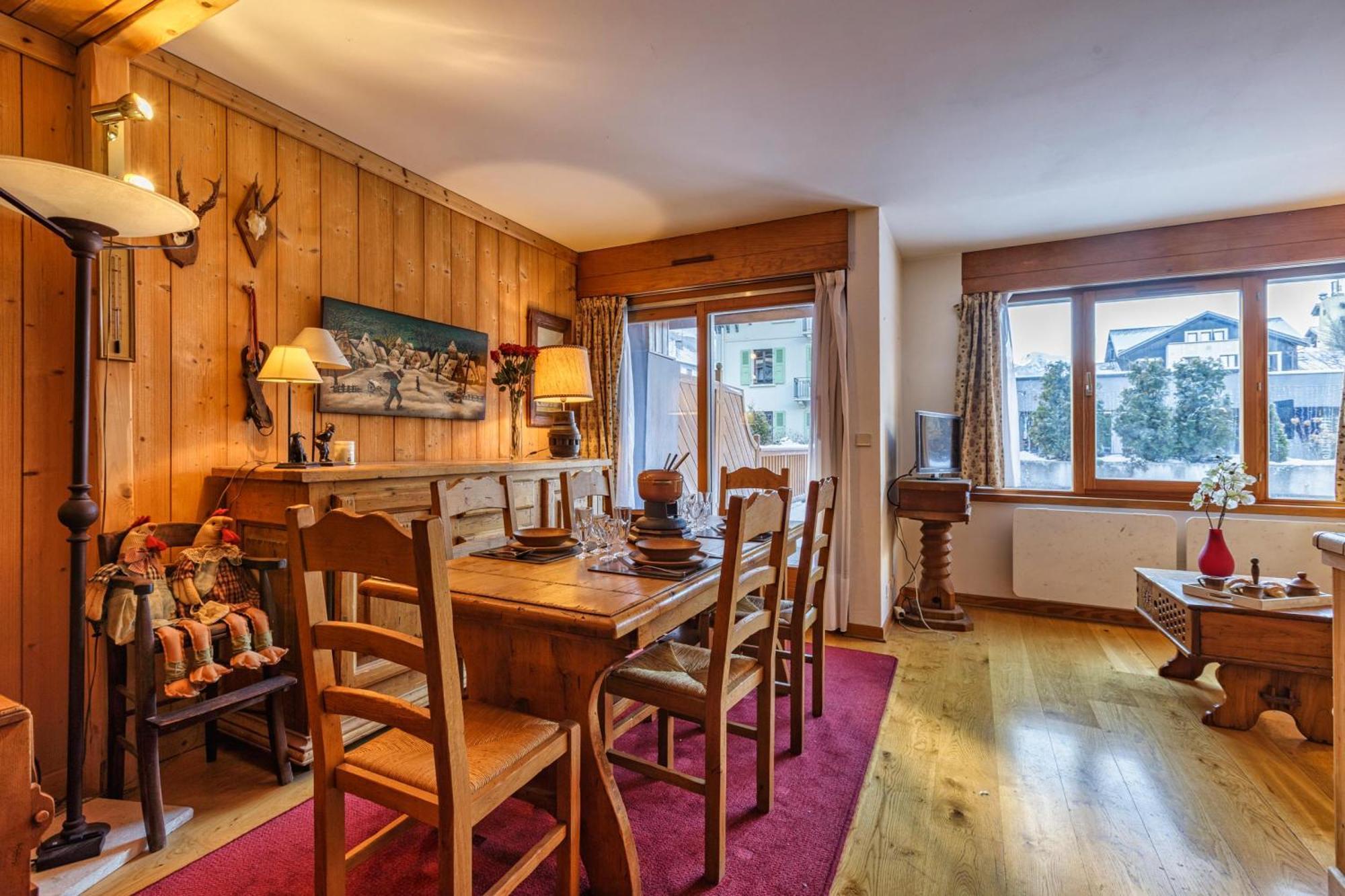 Duplex Aiguille Du Midi Large Terrasse - Happy Rentals Chamonix ภายนอก รูปภาพ