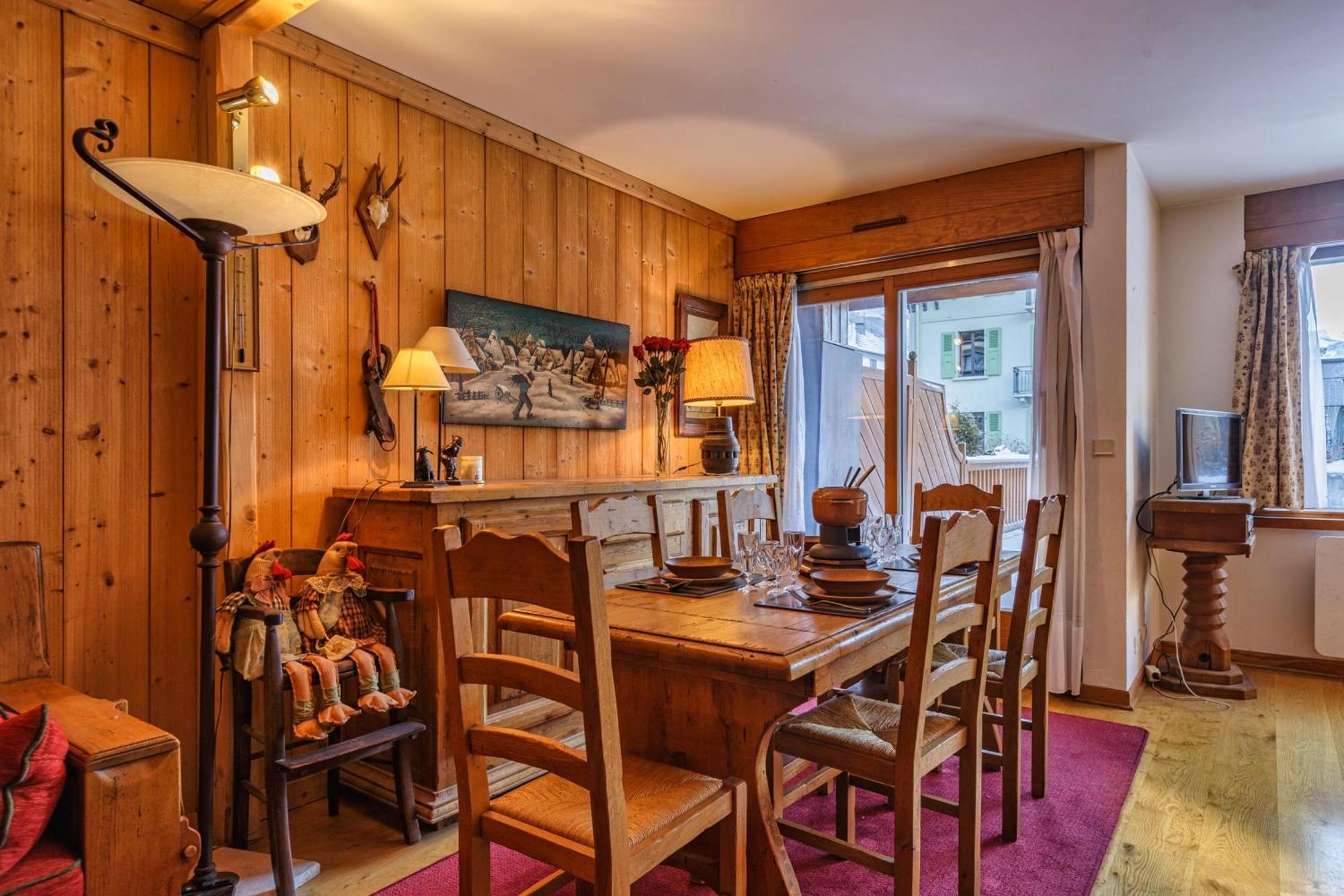 Duplex Aiguille Du Midi Large Terrasse - Happy Rentals Chamonix ภายนอก รูปภาพ