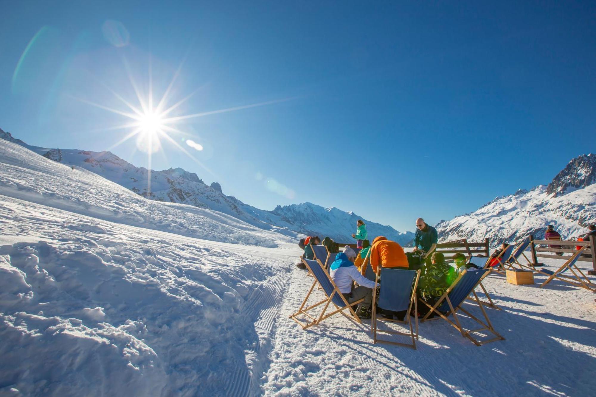 Duplex Aiguille Du Midi Large Terrasse - Happy Rentals Chamonix ภายนอก รูปภาพ